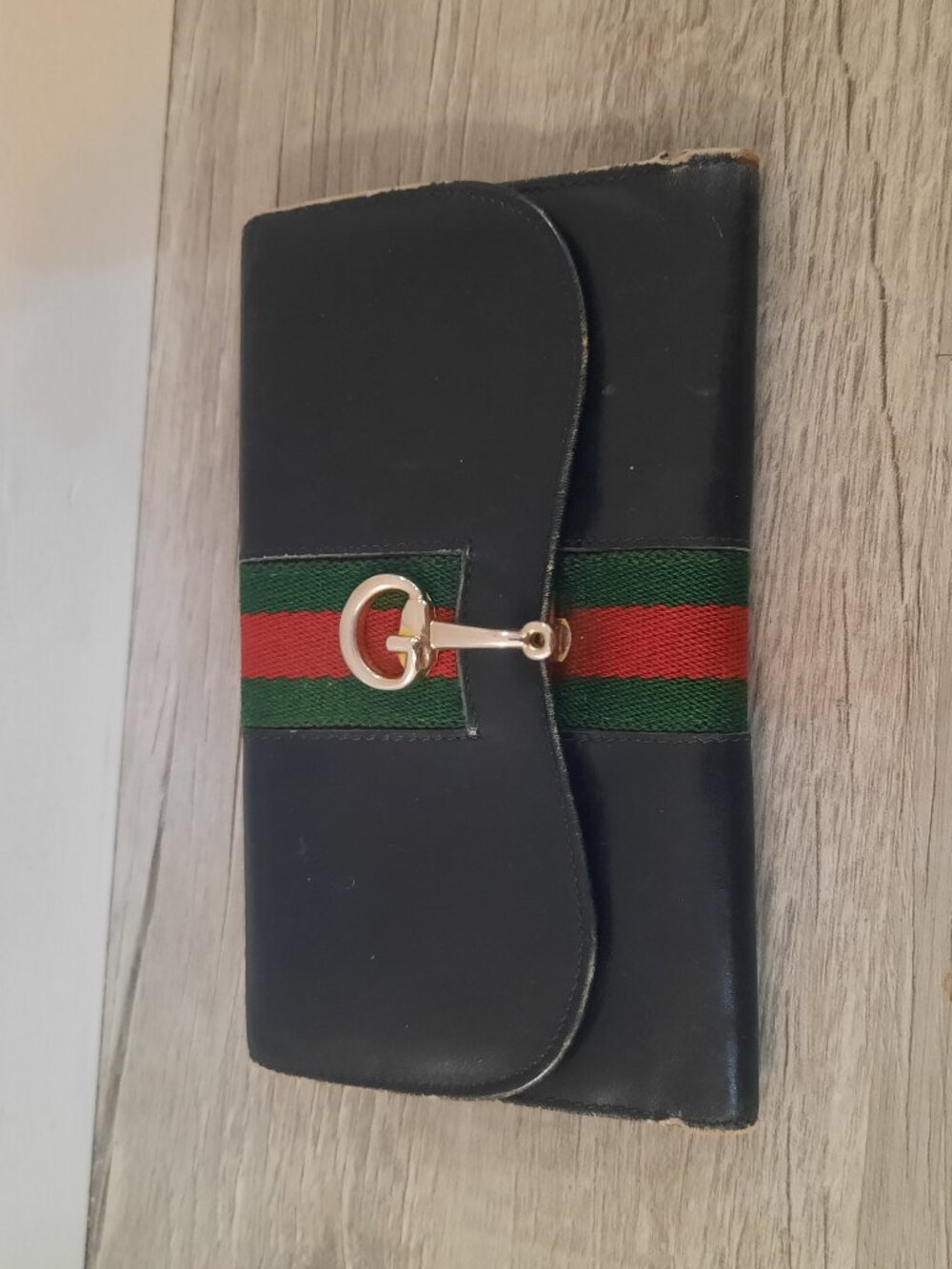 Gucci Sherry Line trifold long wallet